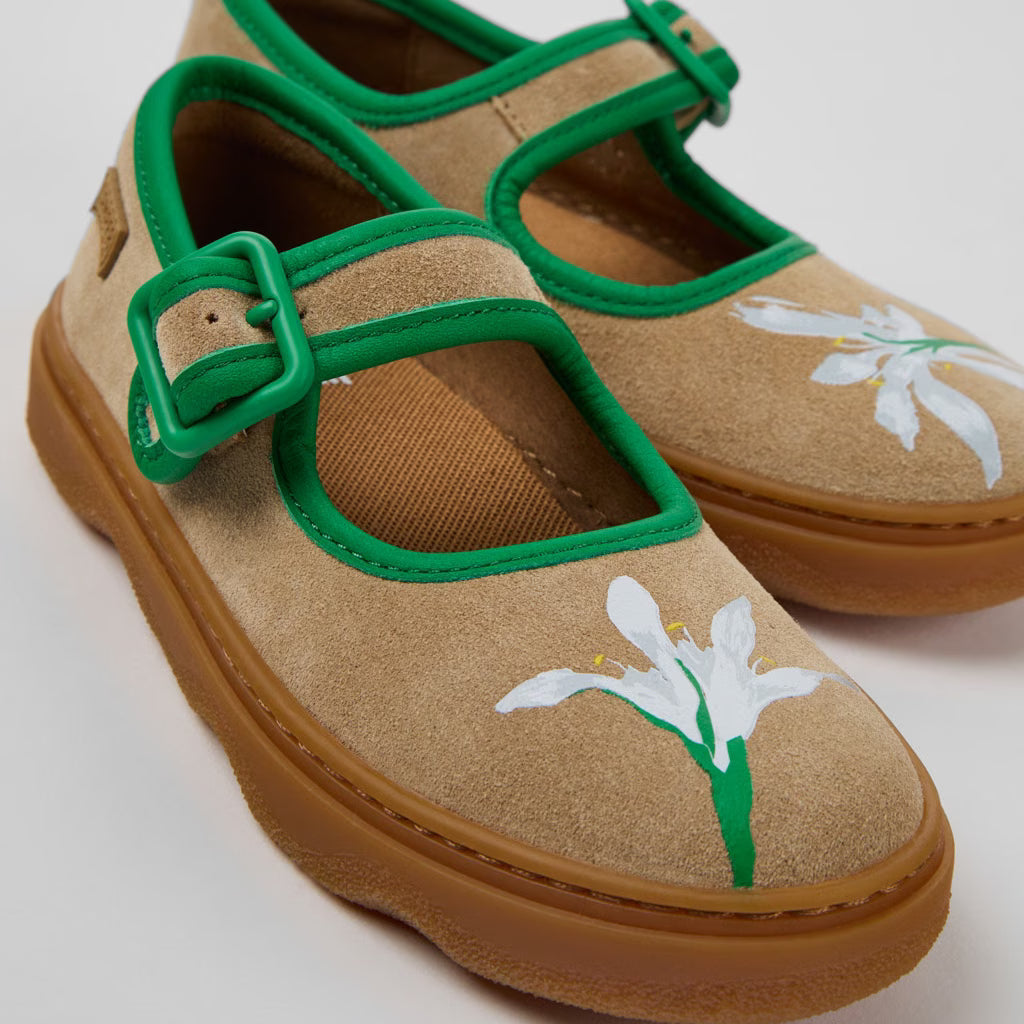 Camper Twins Scarpa in Pelle e Camoscio