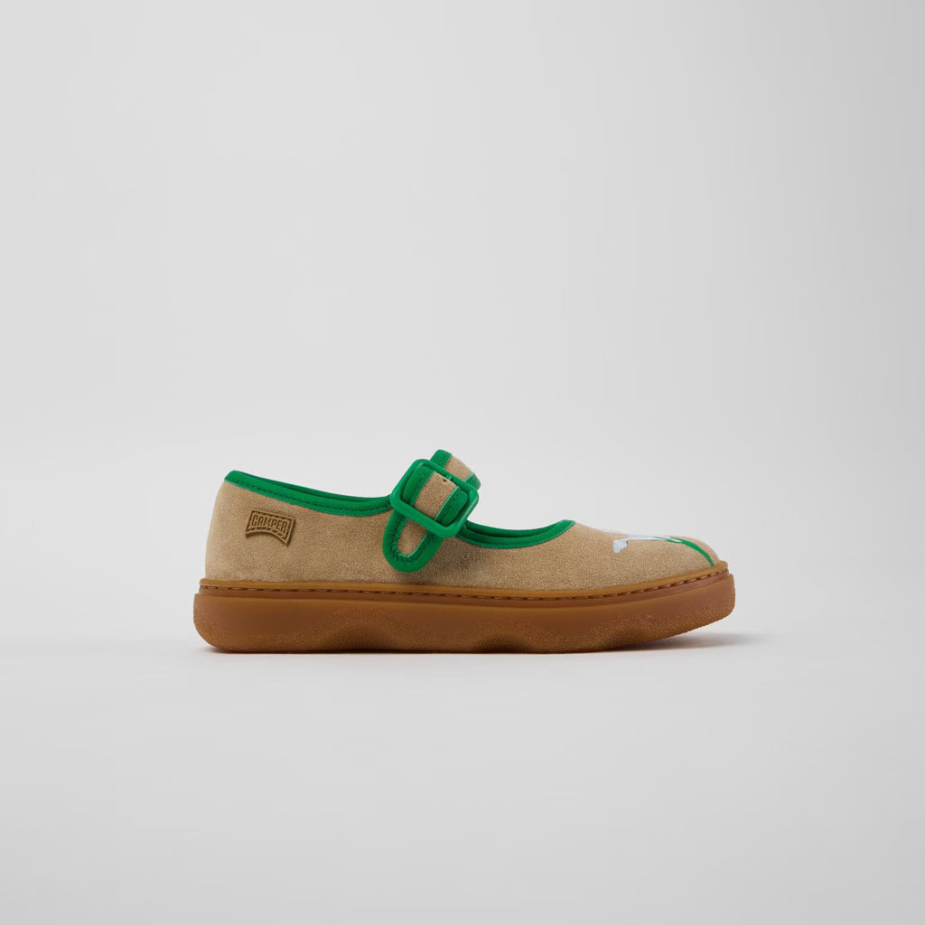 Camper Twins Scarpa in Pelle e Camoscio