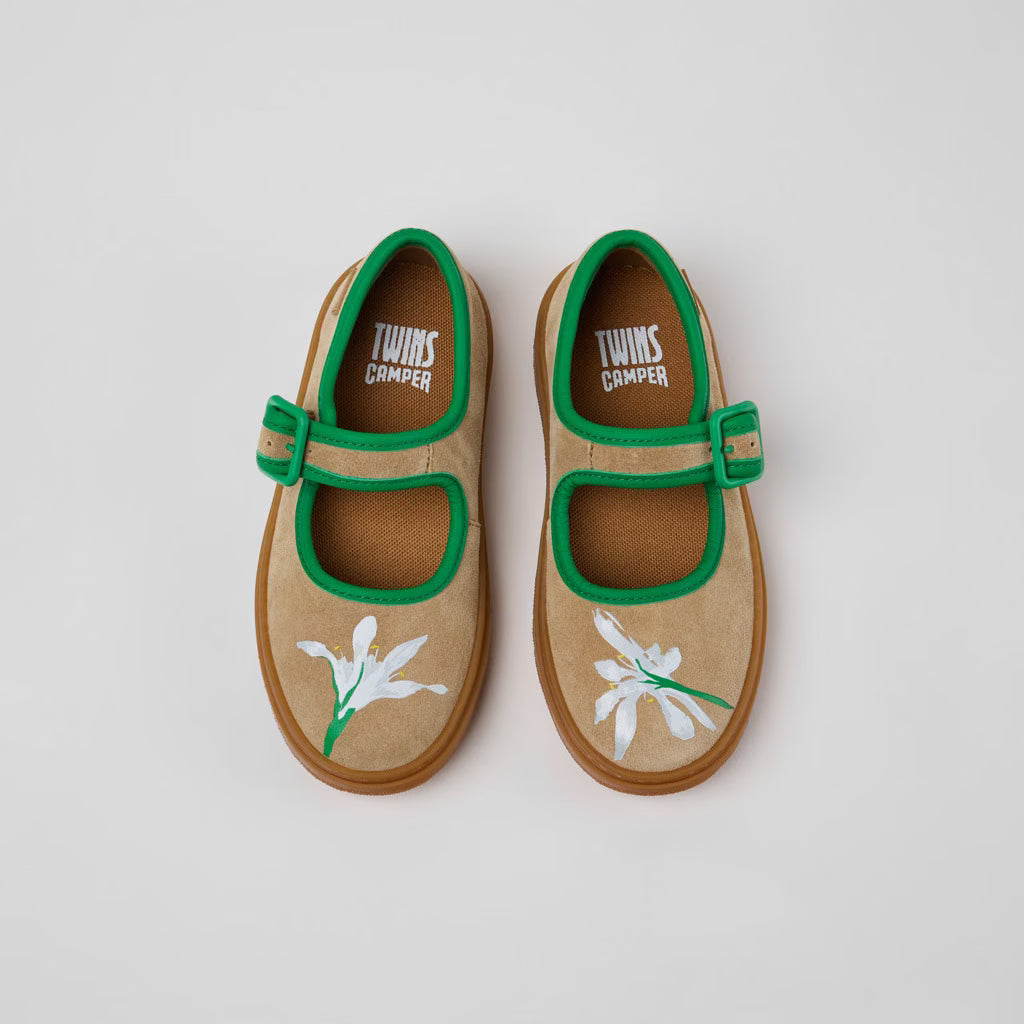 Camper Twins Scarpa in Pelle e Camoscio