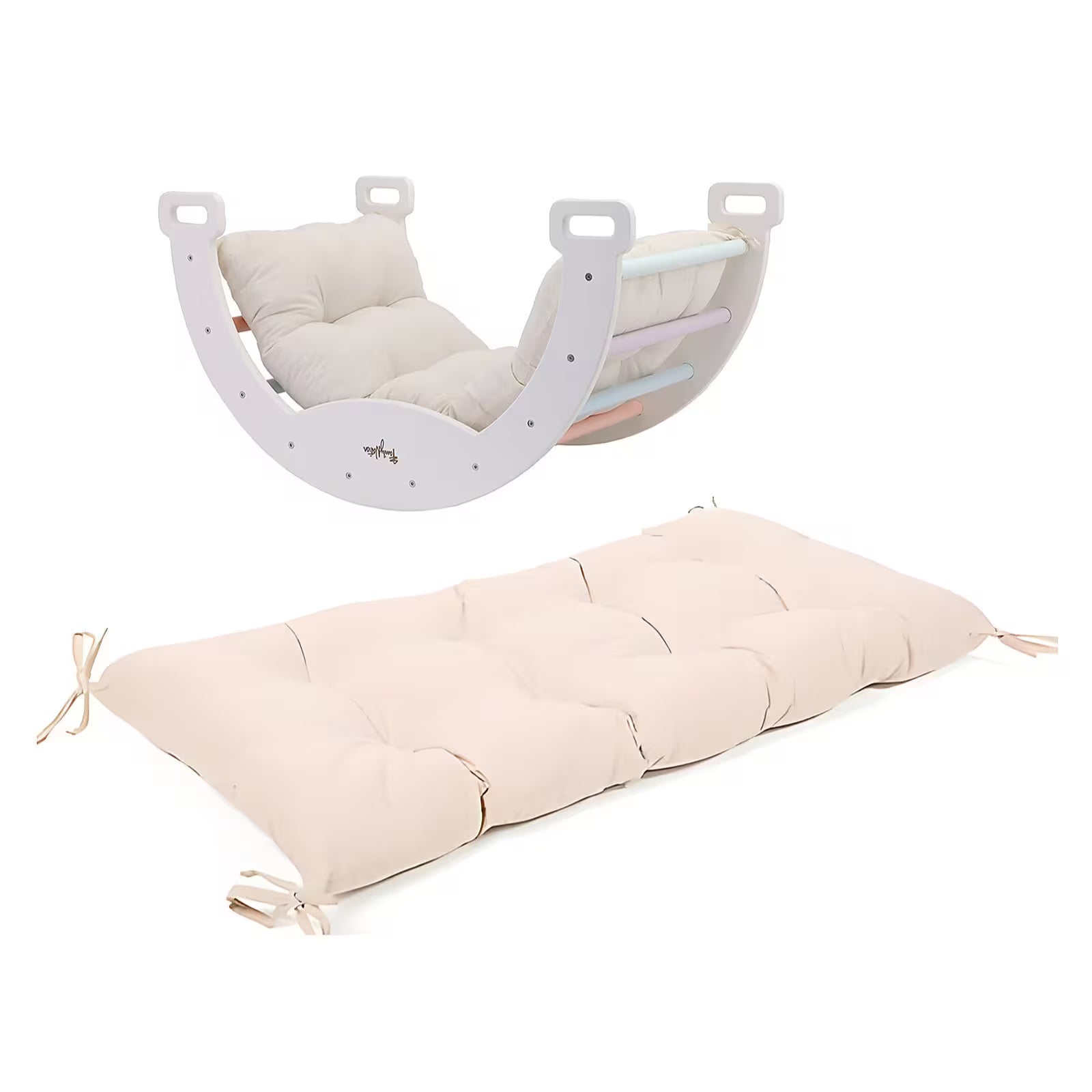 Family Nation Cuscino per Arco Montessori Rainbow