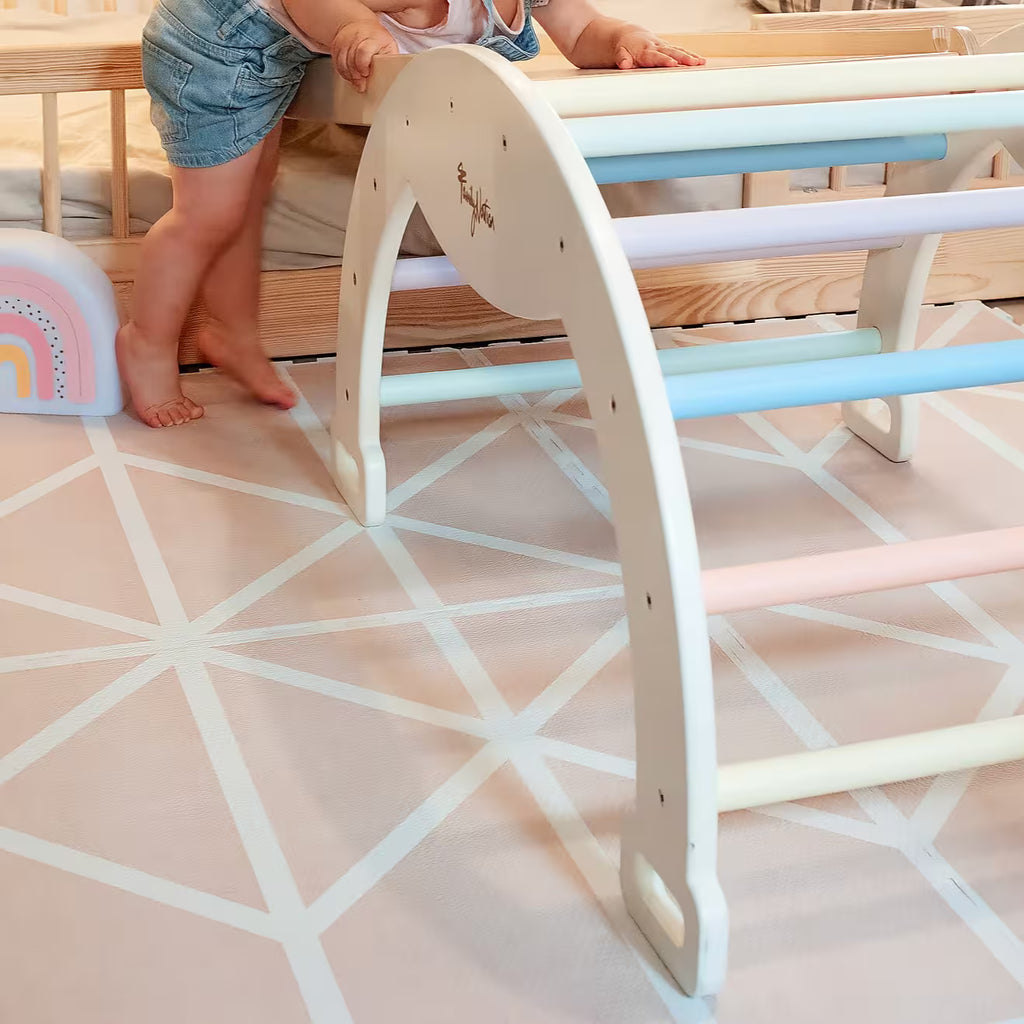 Family Nation Scivolo montessoriano Rainbow 2 in 1