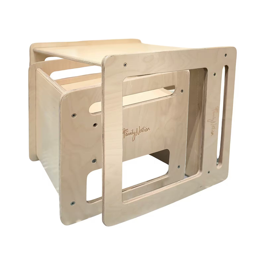 Family Nation Set Tavolo + Sedia Montessori Evolutivi