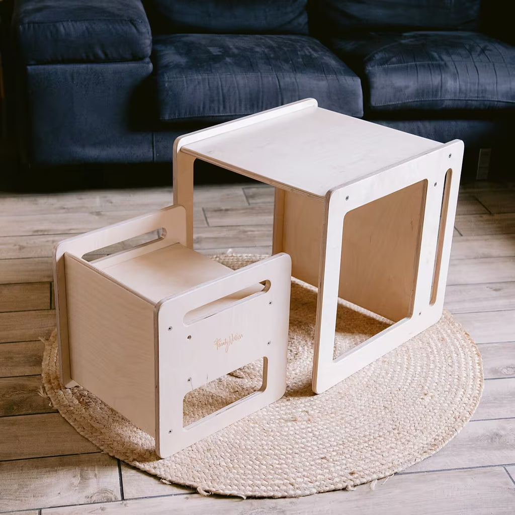 Family Nation Set Tavolo + Sedia Montessori Evolutivi