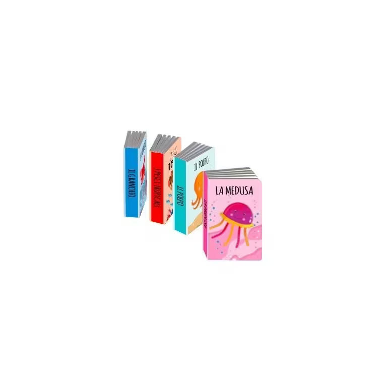 Libretti del mare ordinati, libri educativi bambini 2 anni per prime letture