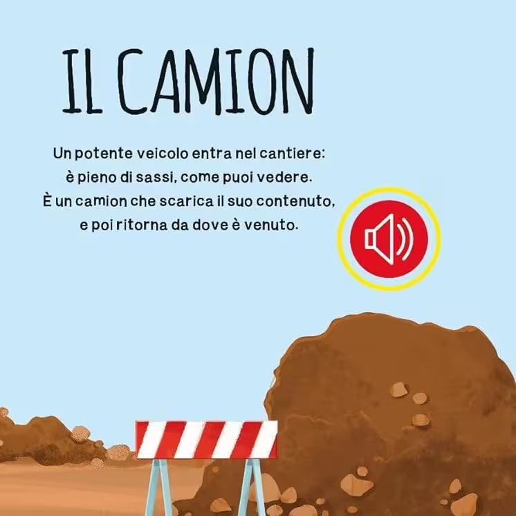 Sassi Junior Libri sonori - I veicoli del cantiere
