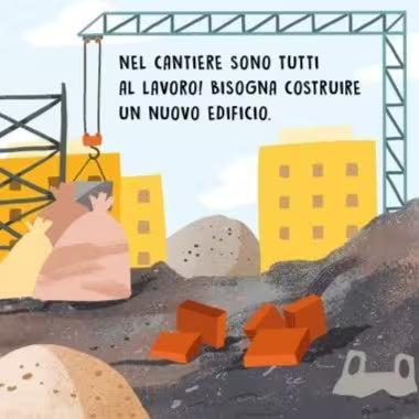 Sassi Junior Dolci storie sonore - Il cantiere