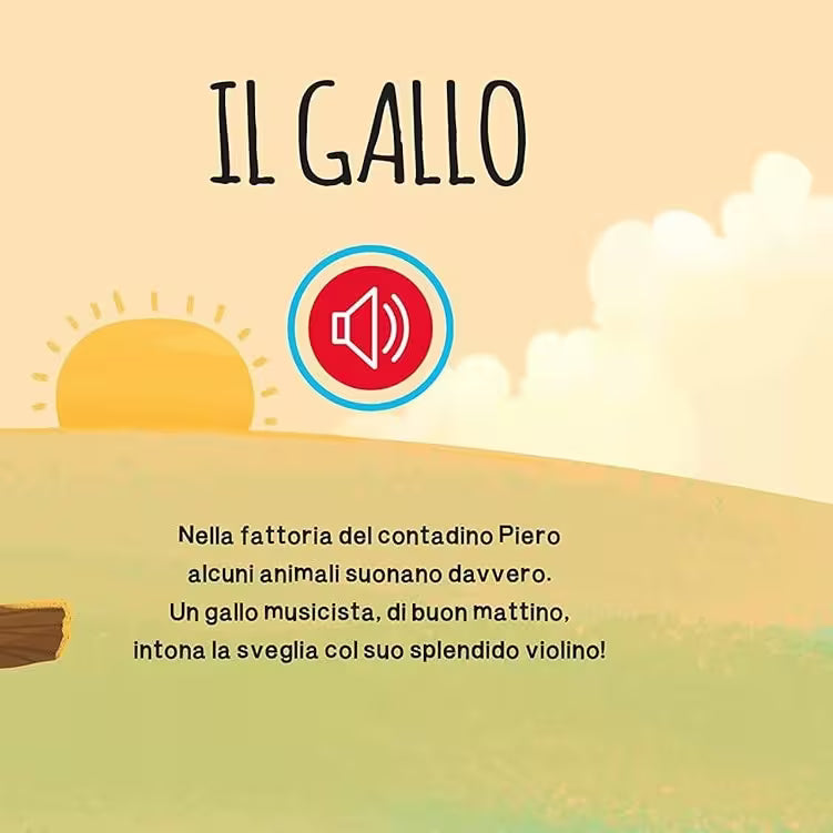 Sassi Junior Libri sonori - La fattoria