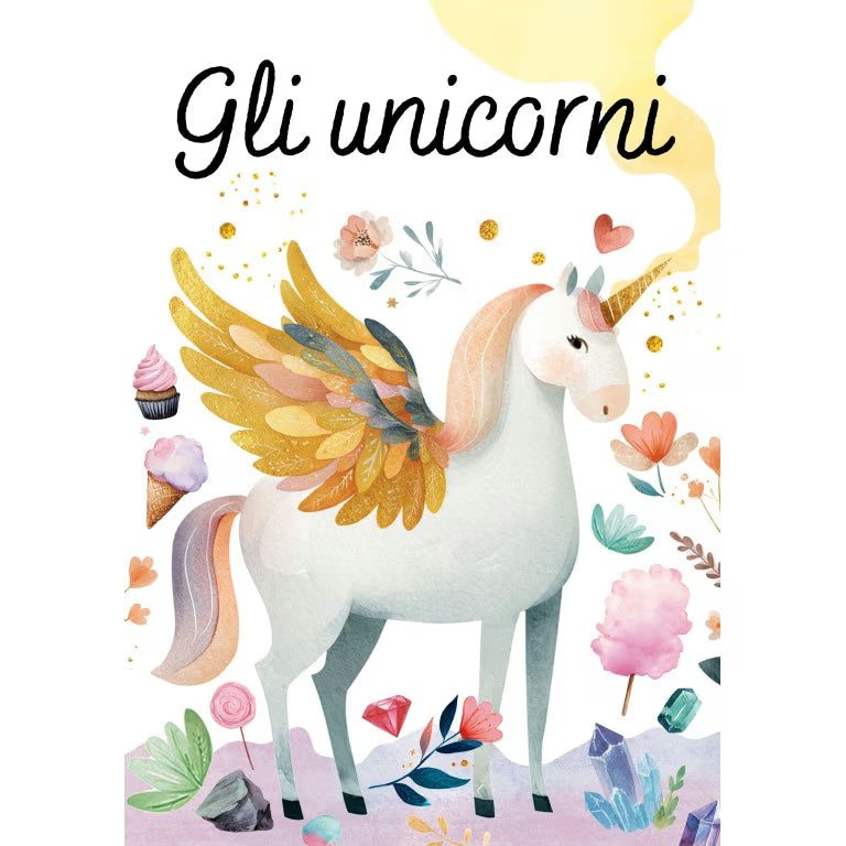 Sassi Magico puzzle ad acqua - Gli unicorni