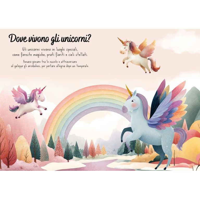 Sassi Magico puzzle ad acqua - Gli unicorni