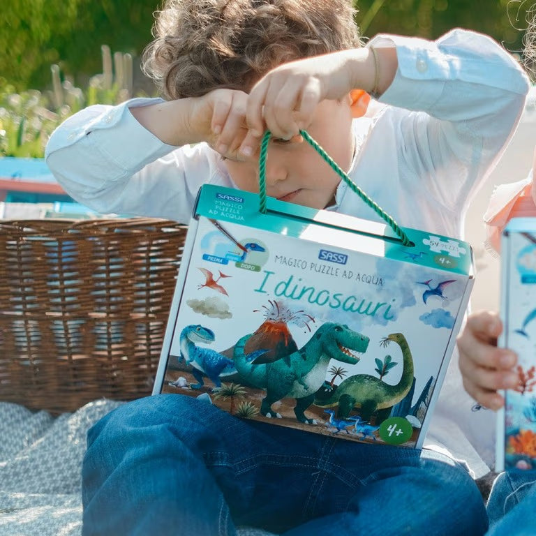 Sassi Magico puzzle ad acqua - I dinosauri