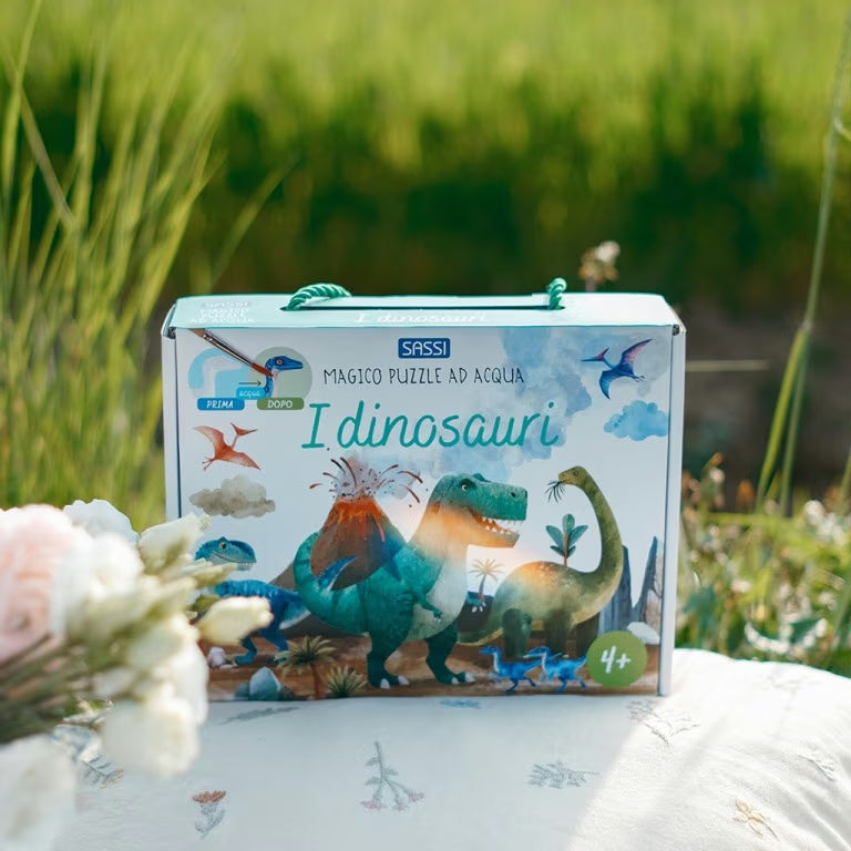 Sassi Magico puzzle ad acqua - I dinosauri