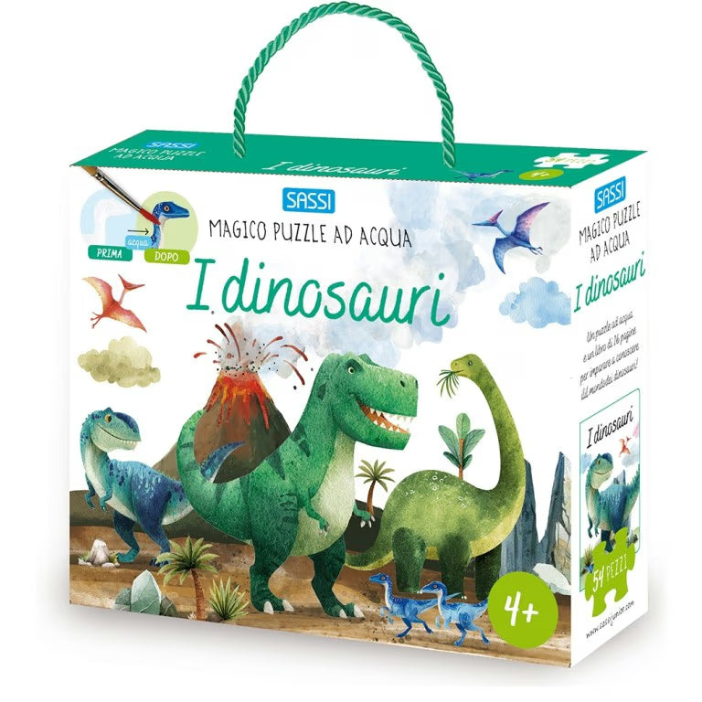 Sassi Magico puzzle ad acqua - I dinosauri