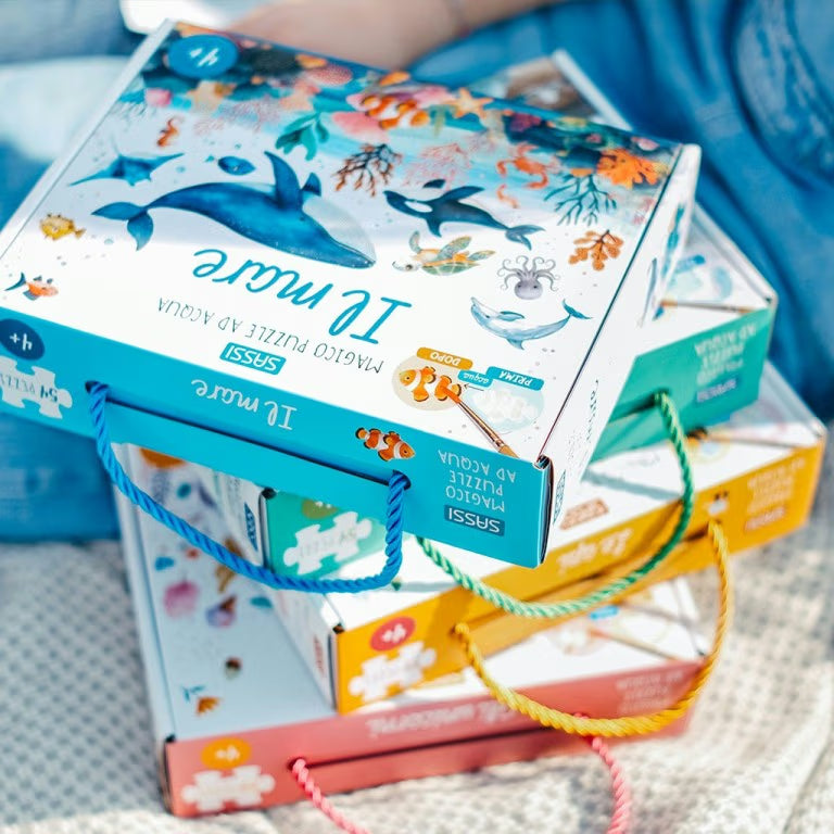 Sassi Magico puzzle ad acqua - Il mare