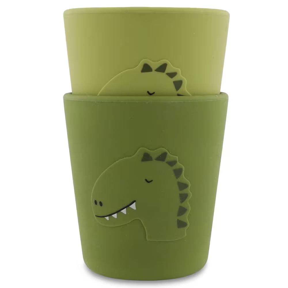 Trixie Set bicchieri silicone bambini